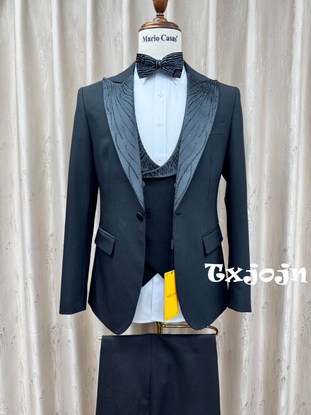 Men Formal Wear Wedding - Элегантный мужской костюм-тройка для свадьбы и
