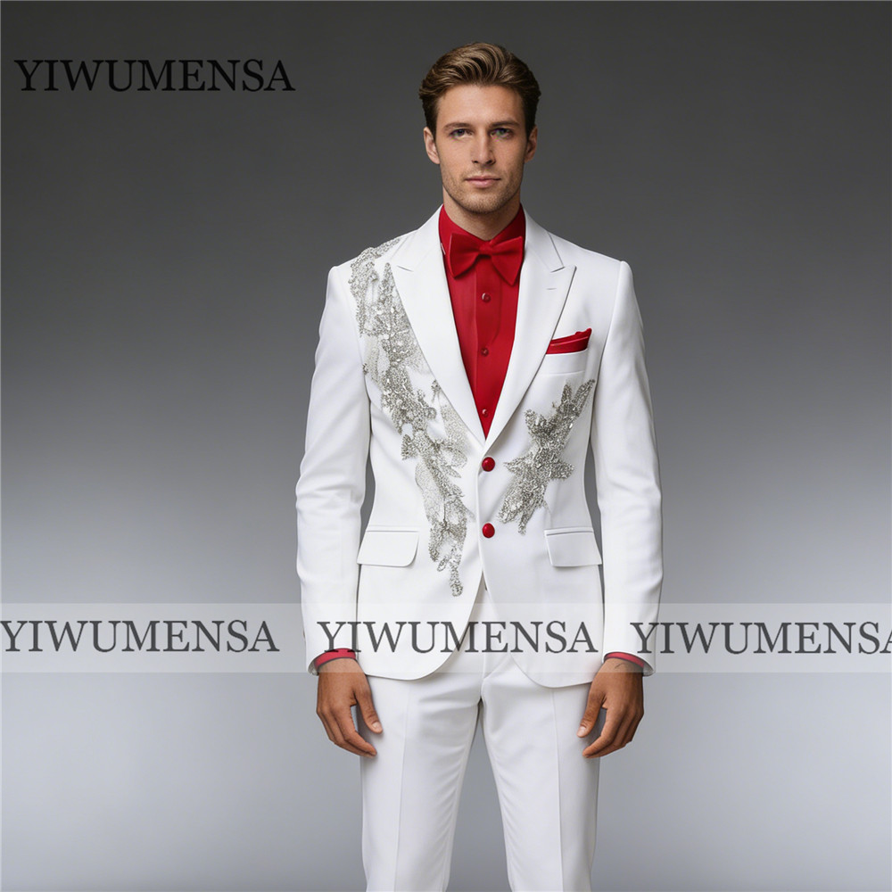 Men'S Formal Wear Attire - Эксклюзивный мужской костюм для свадьбы с