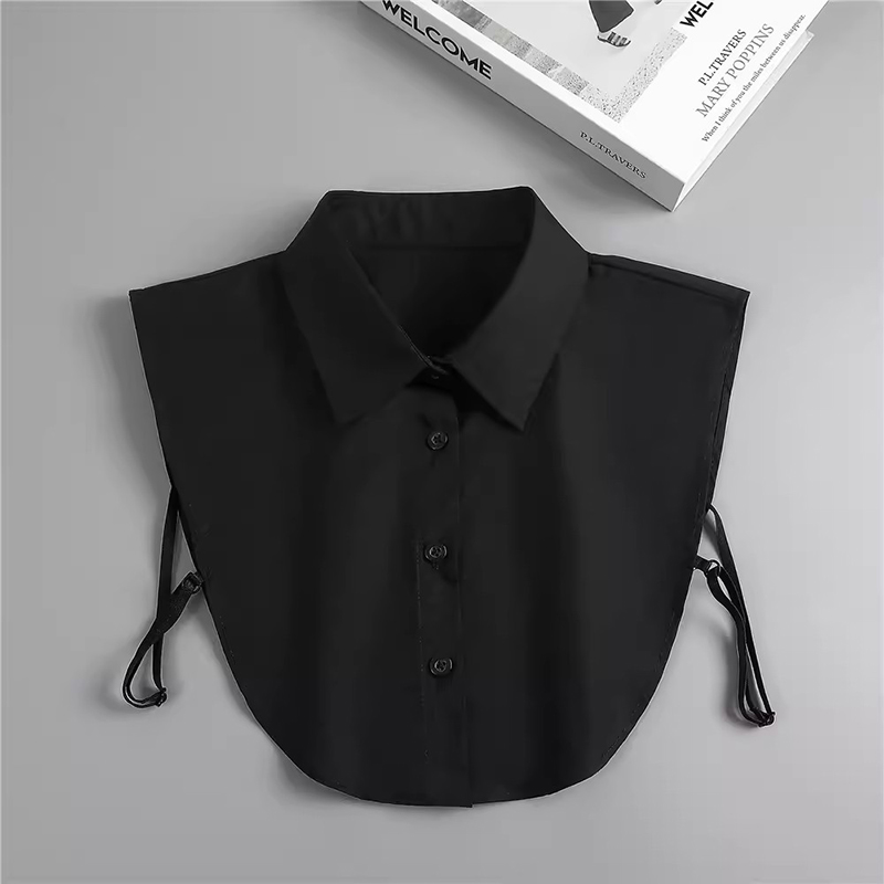 Men Formal Wear Shirts - Удобный съемный воротник-поло, деловой съемный воротник