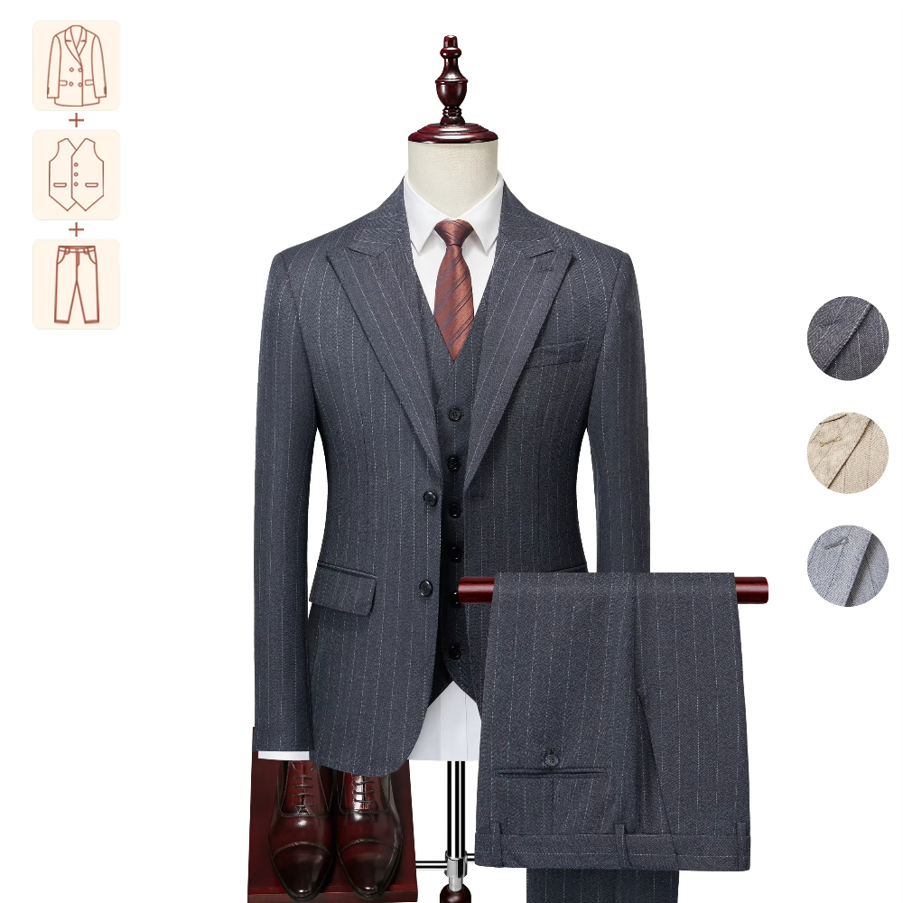Men Formal Wear Wedding - Мускулярные костюмы жениха 2025 года, размеры