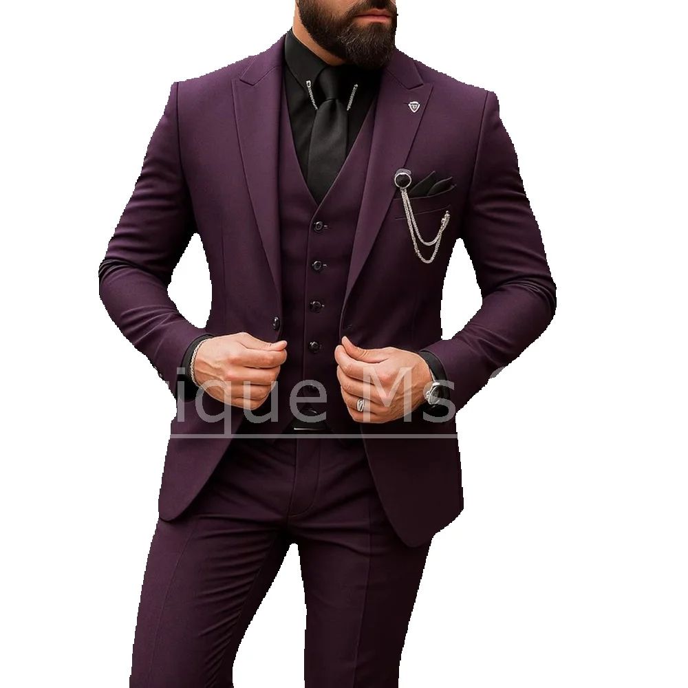 Мужской костюм-тройка: однобор – обзор и цена Formal Men Party Wear Jacket