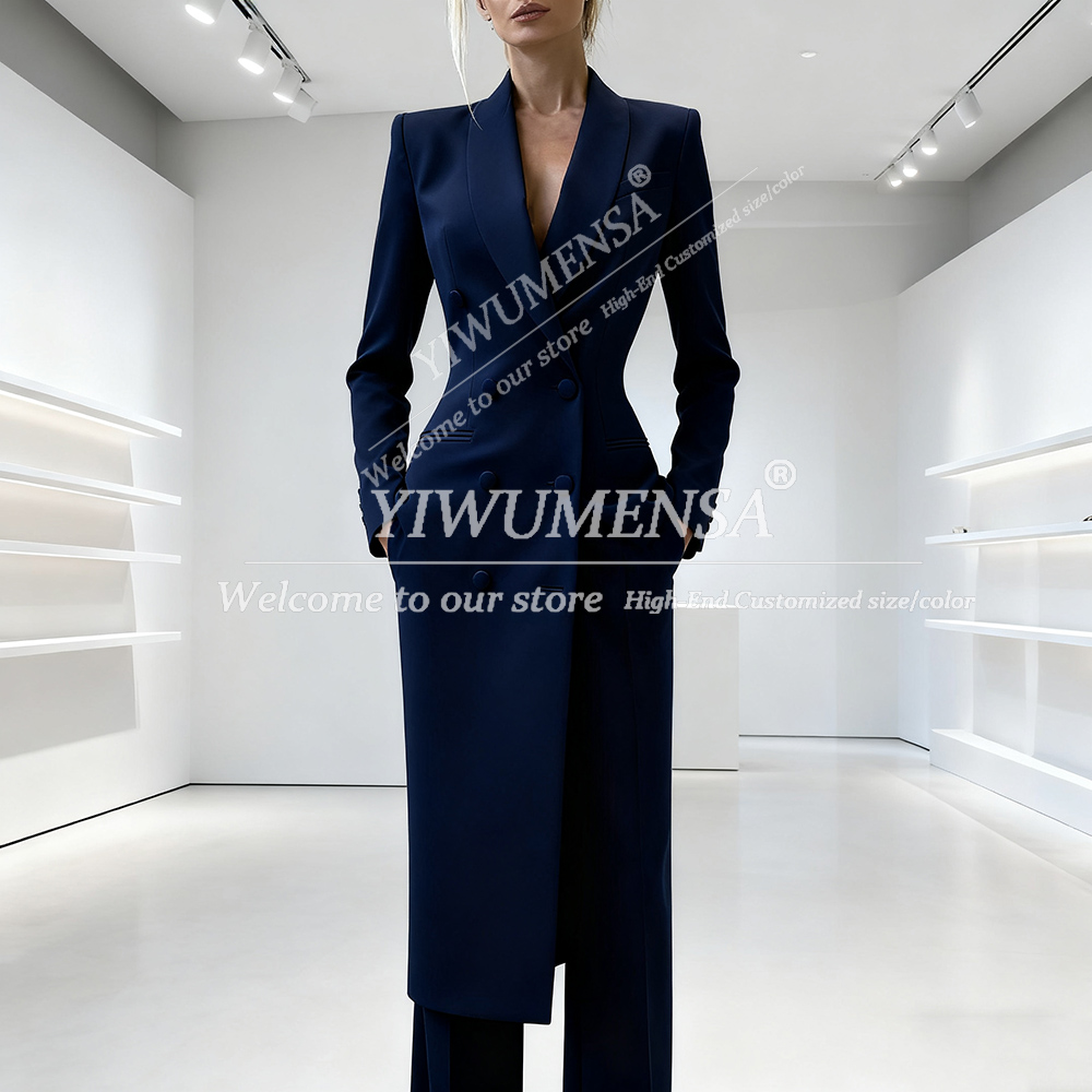 Элегантные однотонные женские  – обзор и цена Double Breasted Blazer