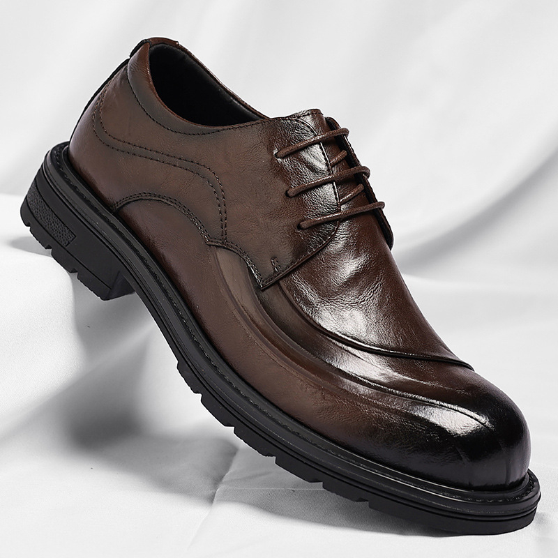 Коричневые туфли из натурально – обзор и цена Men Formal Wear Wedding