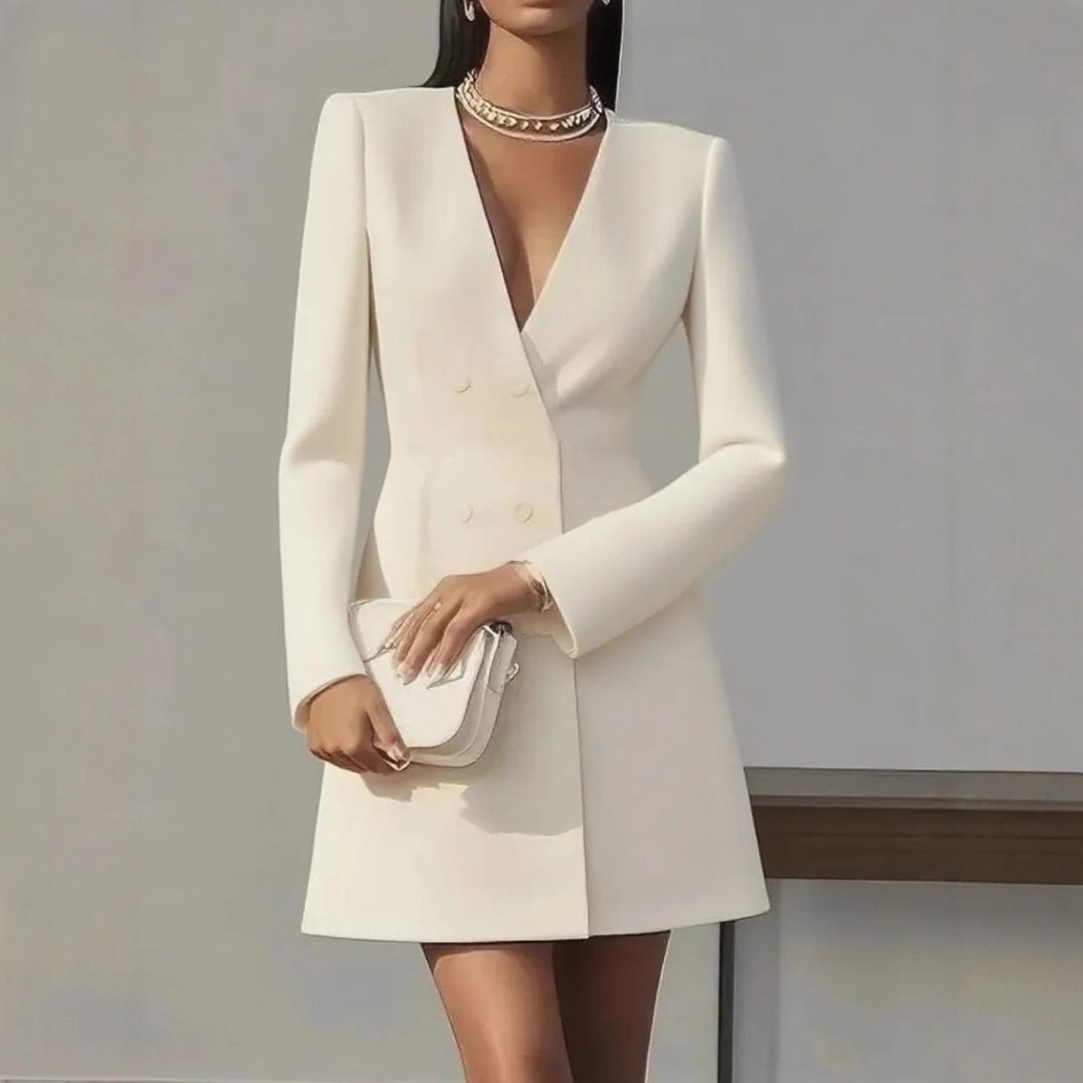 2026 Горячий товар Amazon: Дву – обзор и цена Double Breasted Blazer