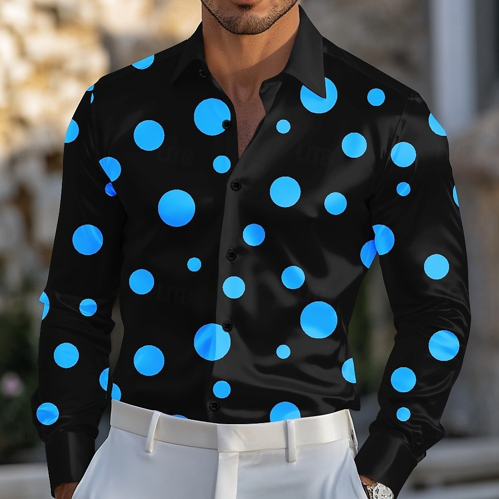Мужская рубашка в горошек с ге – обзор и цена Men'S Holiday Formal Wear