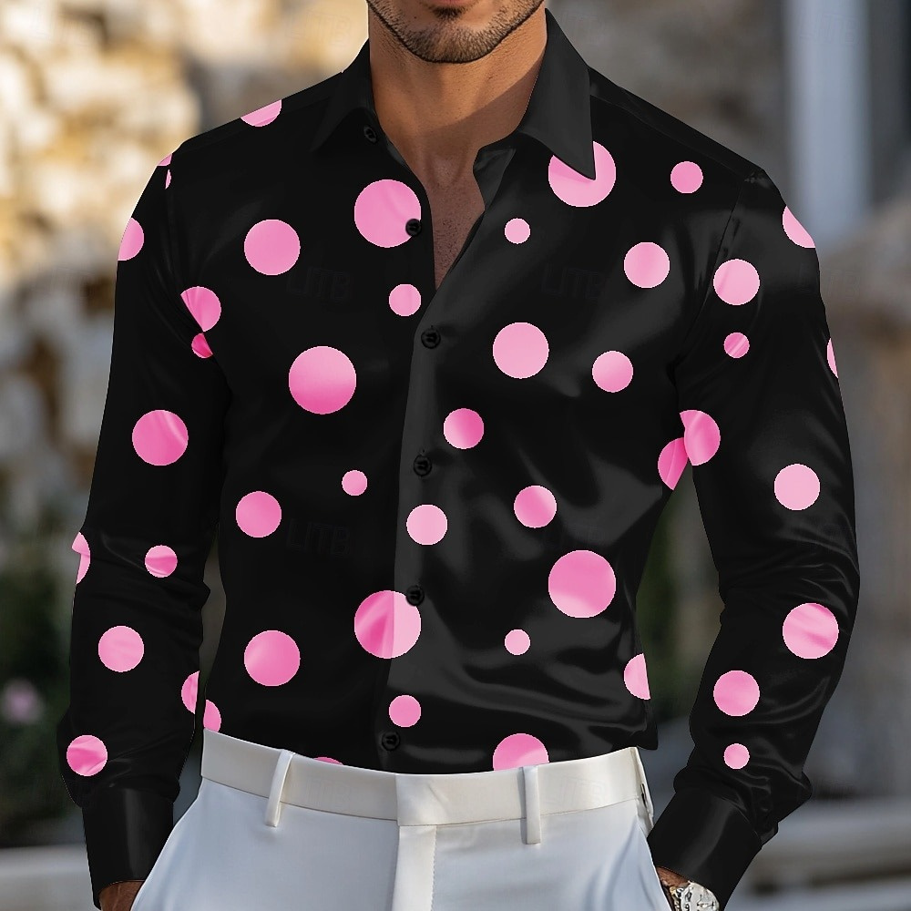 Мужская рубашка в горошек с ге – обзор и цена Men'S Holiday Formal Wear