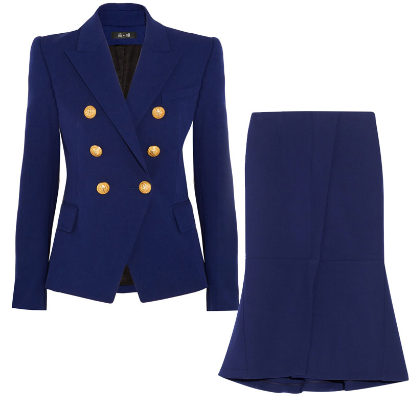 Allingentle двубортный пиджак, – обзор и цена Double Breasted Blazer