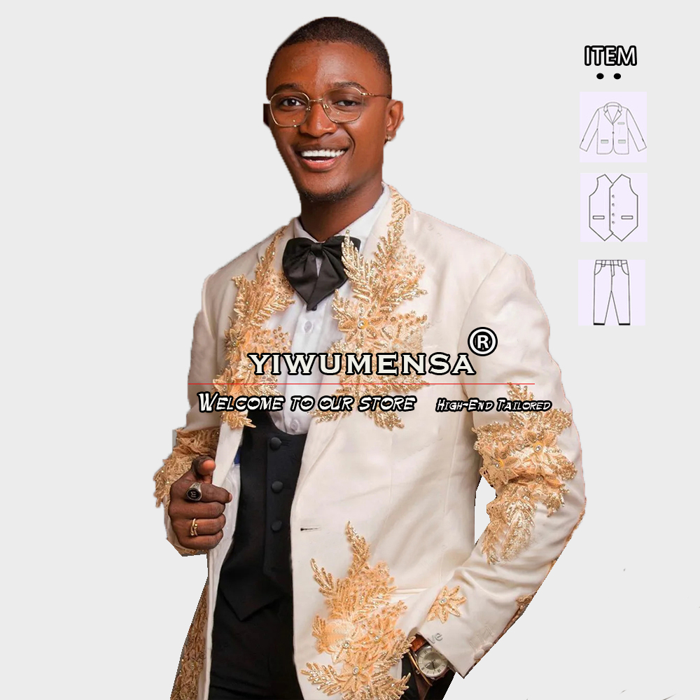 Мужские костюмы из трех предме – обзор и цена Formal Men Party Wear Jacket
