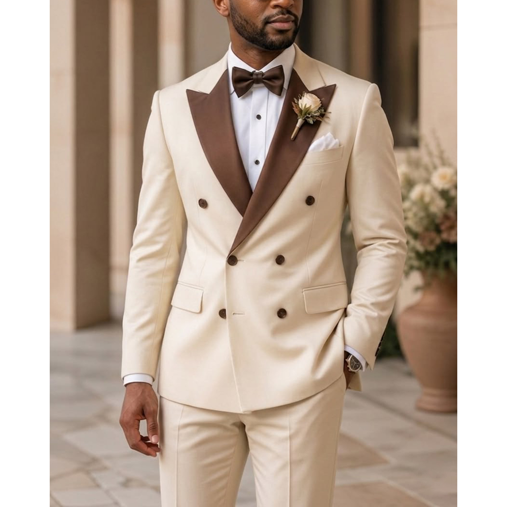 Мужской двубортный смокинг с о – обзор и цена Men'S Formal Wear In Wedding