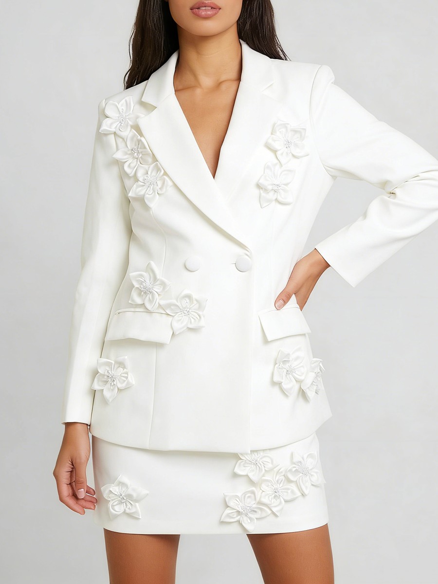 Комплект TWOTWINSTYLE: Женский – обзор и цена Double Breasted Blazer